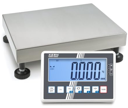 KERN & SOHN IoT-Line Plattformwaage KERN IFC 60K-3 (Abmessungen 400 × 300 × 117 mm, Gewicht 7 kg, Wägekapazität 60 kg) IFC 60K-3