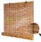 JkXuberant Jalousie Bambus Sonnenschutz Rollos Für Fenster Retro Bambusrollo Sichtschutz Außenrollos 150-180cm Natürliche Schilfrohrvorhang Für Schlafzimmer/Wohnzimmer/Garten/Terrasse