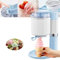 WhAeoy Gelatiera Fai-da-Te (1000 Ml), Produzione Rapida in 15 Minuti, Gelato Fatto in Casa, Separazione del Barile + Facile da Pulire, per Preparare Frappè E Frullati,A