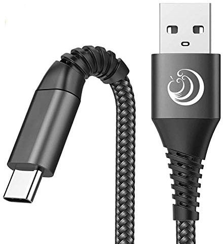 Cavo USB C, Cavo USB Tipo C [1M+2Metri/2Pezzi] Caricabatterie Cavetto USB cellulare C 3A Filo Caricatore Carica Ricarica Rapida per Samsung Galaxy S20 S21 S8 A41 A52 A71,Xiaomi,Sony