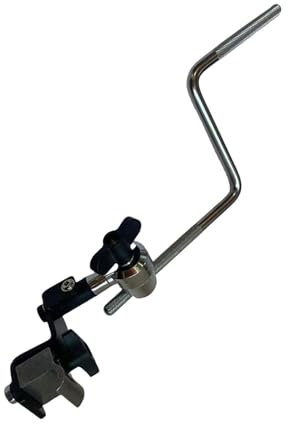 rockible Beckenhalterung, Halter für Beckenarm, einfache Montage für Schlagzeugzubehör, with Z Cowbell Rod