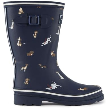 Regatta Amelia Damen Gummistiefel, Navy Dogs, 42 EU
