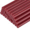 sourcing map 30pcs Mini Hot Glue Gun Sticks 11mm x 100mm High Sticky Large Hot Glue Sticks for Glue Gun, Wine Red
