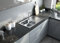 Edelstahl Einbauspüle & Spülbecken – Verschiedene Modelle, modernes Design, langlebig, robustes Waschbecken, Siphon und Ausgussbecken (76x44x15)