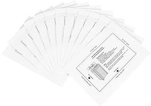Agwuoetr 12 StüCke Papier Aktenvernichter Schmier BläTter Shredder Schmier öL Tragbares Papier Typ Schmier öL FüR