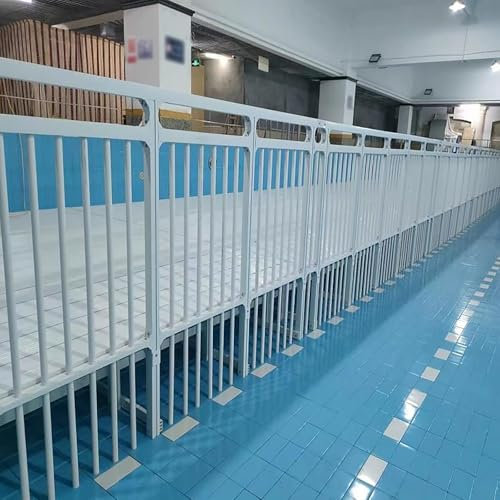 Valla Subacuática Para Piscinas Valla subacuática desmontable para piscina de 1, 2, 3, 4, 5, 6, 7, 8, 9 y 10 m de largo, barrera de PVC para piscinas, piscinas comunitarias y gimnasios comerciales(L 1
