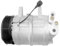 506012-0390 92600VB800 92600-VC900.DKS17CH COMPRESOR DE AIRE ACONDICIONADO. Compatible con NISSAN NAVARA D22 PATROL Y61 GU PATHFINDER TD (R50) TERRANO II