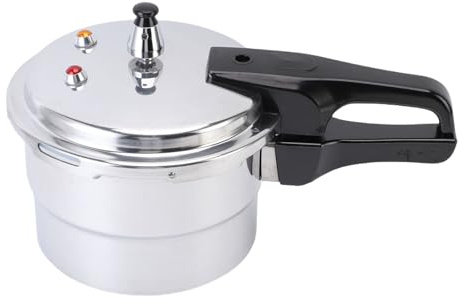PUNELE Pentola a Pressione Pressione Pentola per Cottura a Pressione Pot 3L Explosion Proof Alluminio Lega di Cottura Ad Alta Pressione per Stufa a Induzione Elettrica a Gas con