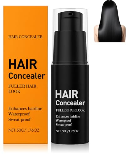 Lefron Haar Concealer,Lefron Magic Haar Concealer 2.0,Wasserfest & Schweißfest Ansatz Retusche für Graue Abdeckung, Sofortige Abdeckcreme für Dünneres Haa/r,Volleres Aussehen,Schnelltrocknend (1 PCS)
