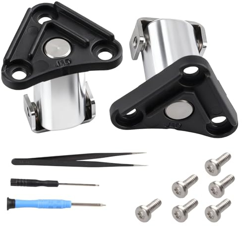 iwui 2 Stück Vorderarmwelle Ersatz für DJI Mini 4 Pro/Mini 3 | Ersatzteile mit 6 Schrauben und Werkzeug-Kit, Armachse Scharnier Reparaturteile für Vorderarm der Drohne