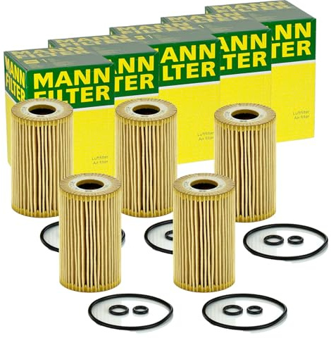 5x Mann-Filter Hu 7008 z Ölfilter mit Dichtung Filtereinsatz 5-Stück! | 5x Mann-Filter Hu 7008 z Ölfilter mit Dichtung Filtereinsatz 5-Stück!