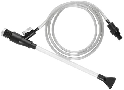 Tizuqe Marine Flüssigkeitswechselwerkzeug mit 4 Funktionen zum Entfernen von Sandreinigungsflecken und zum Sammeln von Abfällen ohne Strom Aquarium Siphon