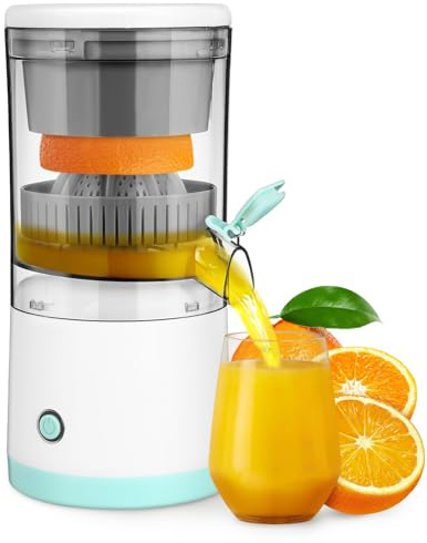 DOITOOL Presse-agrumes Électrique Portable Rechargeable, Extracteur de Jus D'oranges Et de Fruits, Machine à Jus de Voyage 7,4 V