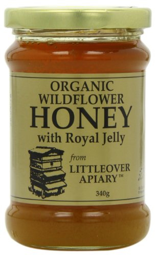 Littleover Organic Wildflower Honey With Royal Jelly 340 g (Pack of 4)