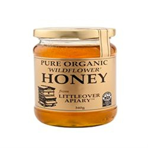 Littleover Pure Organic Wildflower Set Honey, 340g