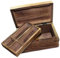 Budawi® Holzkiste aus Mangoholz Box aus Mango Holz mit Einlage Schmuckschatulle Schatulle Schatzkiste Trickbox