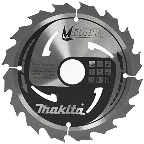 Makita M-Force Saegeblatt, 170 x 30 mm, 16Z, B-31946