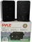 COPPIA DI CASSE IMPERMEABILI E RESISTENTI ALL'ACQUA E AL SOLE, PYLE PLMR24B NERE 15,00 CM 200 WATT RMS E 400 WATT MAX A COPPIA DA ASCOLTO