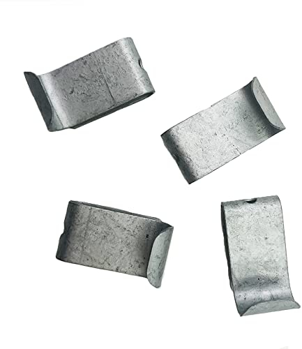 bioMat LinerClip - 4 Stk. Müllsack Clips aus Metall für einen sicheren Halt in die Tonne - Passend für Genormte Abfalltonnen
