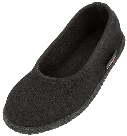 HAFLINGER Slipper Marina Filzpantoffel Hausschuh Ballerina