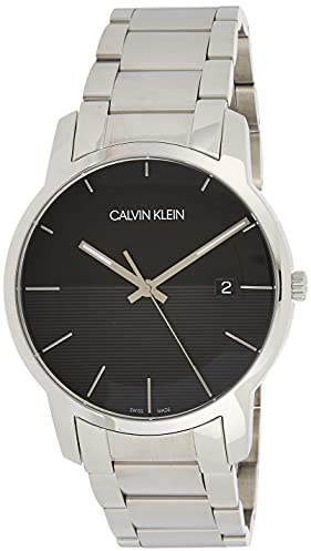 Calvin Klein HerrenArmbanduhr Analog Quarz Edelstahl K2G2G14C