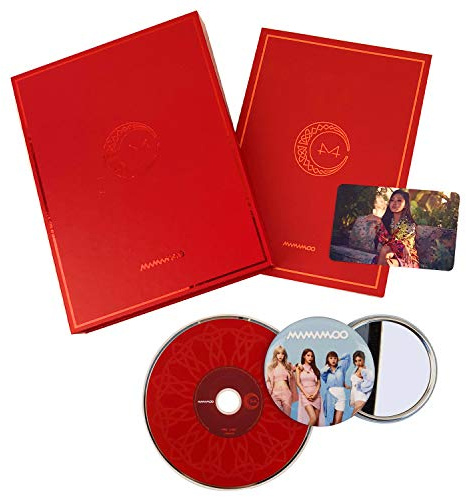 MAMAMOO 7th Mini Album - [ RED MOON ] CD + Photobook + Photocard + FREE GIFT / K-POP SealedF