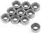 Double Shielded Bearings Ball,10 Stücke MR63ZZ Mini lager Miniatur Kugellager 3x6x2.5mm für Drucker Modellbau