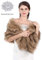 Ushiny Damen Kunstfell-Stola für die Braut, Hochzeiten, Damen, Fellschal / Stola Gr. Einheitsgröße, braun
