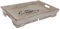 elbmöbel Betttablett Holz 48x33x25cm Serviertablett für Frühstück im Bett für 2 mit klappbaren Beinen Tabletttisch und Sofatisch Beistelltisch mit Tablett Natu (Country)