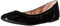 Amazon Essentials Ballerine Belice Donna, Nero Pelle Verniciata, 39 EU Larga