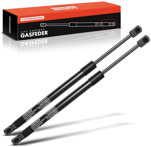 Frankberg 2x Gasfeder Dämpfer Heckklappe 5F4827550A | Kompatibel mit Leon 5F_, Leon Kasten/Hatchback 5F1, Leon 5F1