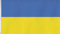 normani XXL Deutschlandfahne Flagge 300 x 500 cm mit Messingösen Farbe Ukraine
