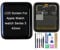 Jinyan Écran LCD pour AP-ple Watch i-Watch Series 3 42mm GPS Écran LCD écran Tactile numériseur Assemblage (Not fit GPS + Cellular Version) (Noir)