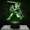 Nachttischlampe - Touch-Nachtlicht Videospiel Z 3D-LED-Lampe Illusion, Geschenkidee Weihnachten Geburtstag Junge und Mädchen Nachttischlampe Kinder- oder Erwachsenenzimmer TOP