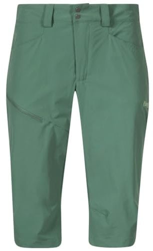 Bergans Vandre Light Softshell Long Shorts Damen grün