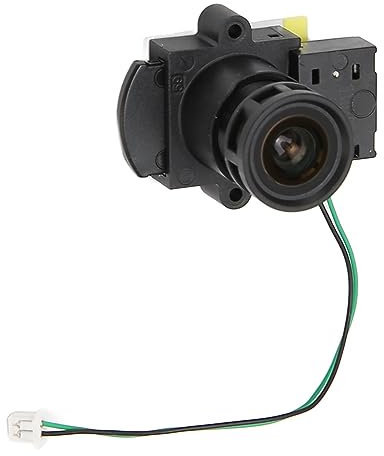 Obiettivo per Fotocamera HD da 8 MP, Obiettivo F1.0 Universale a Fuoco Fisso Obiettivo per Telecamera di Sicurezza a Luce Calda a Colori Grandangolare da 104 Gradi da 104 Gradi
