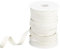 OLYCRAFT 27.4m Rubber Swimwear Elastic Band White Swim Flat Rubber Bands PVC Synthetic Bands 10mm Wide Elastic Strip Swim Accessory for Sewing Swimwear Craft Embellishment
