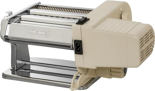 Imperia Titania Electric. Machine à pâtes électrique 220v. Fabrique en Italie. Machine à pâtes fraîches avec moteur électrique. Laminatrice électrique Lasagnes, Tagliolini, Fettuccine.