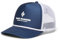 Black Diamond Flat Bill Trucker Hat, Indigoweiß, Einheitsgröße