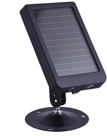 Pannello solare per fotocamera da trail Caricatore Del Pannello Solare Da Caccia For Fotocamera Da Caccia HC500M HC700g HC500G HC300 HC300M HC500A Batteria Al Litio Incorporata Da 1500 MAH Accessorio
