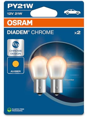OSRAM DIADEM® Chrome, PY21W, Doppelblister, 2 Lampen