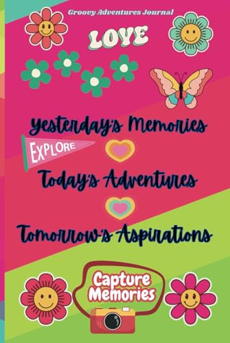 Groovy Adventures: 6” x 9” College Ruled Lined Journal/Notebook