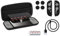 Konix Kit de accesorios gaming Starter Kit Nintendo Switch 2 - Funda - 4 grips para pulgares - Cristal templado - Caja para 9 juegos - Auriculares