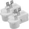 OSALADI Refrigerator Relay 2pcs Compressor Starter Relay for Fridge Freezer Zhb40-105p15 Overload Protector