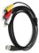 Cavo Adattatore AV da USB A 3RCA Flessibile da 150 Cm per PC HDTVs E Sistemi Intrattenimento Domestico
