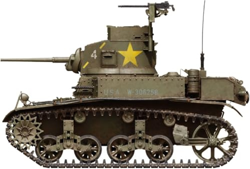 Mini Art 35429 1:35 US M3 Stuart Späte Prod. Interior - originalgetreue Nachbildung, Modellbau, Plastik Bausatz, Basteln, Hobby, Kleben, Modellbausatz, Zusammenbauen, unlackiert