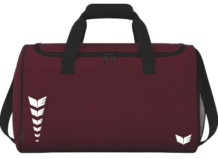 Erima Unisex Moderne Intro Sporttasche (7232617), new Bordeaux, M