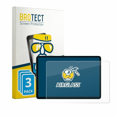 BROTECT 3 Stück Schutzglas für Teclast P33 Schutzfolie Panzer Folie Glas Made in Germany [Extrem Kratzfest 9H, Anti-Fingerprint, Ultra-Transparent]