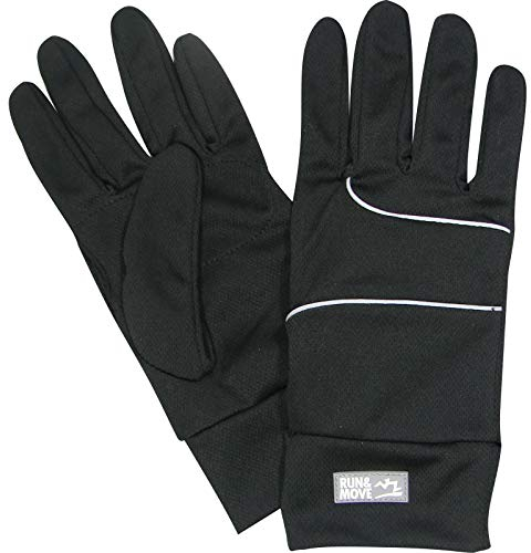 Run & Move Running Glove Light Laufhandschuhe |140| perfekte Übergangshandschuhe, Größe:L