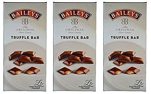 Baileys The Original Irish Cream Milk Chocolate Truffle Bar 90g x 3 Packs